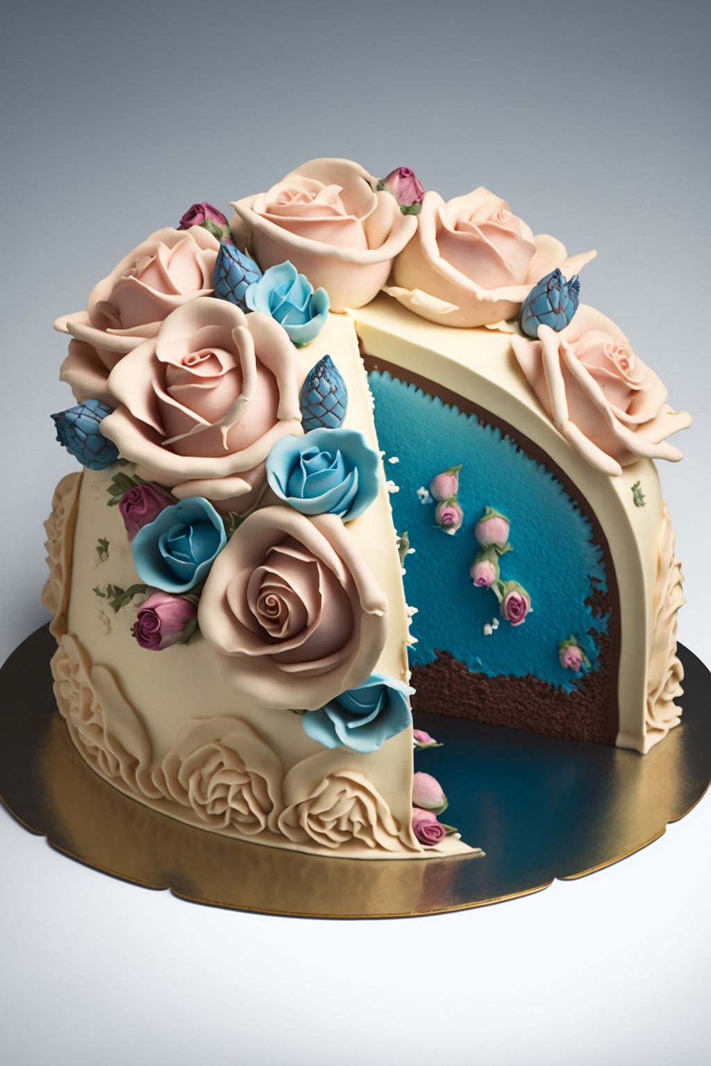 rose cake for you