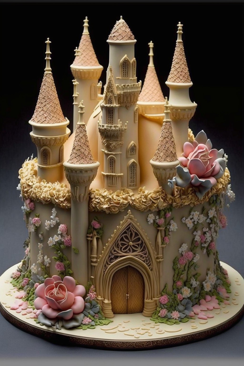 峇里超逼真城堡蛋糕！100顆真鑽戒做結婚蛋糕索價50萬美元