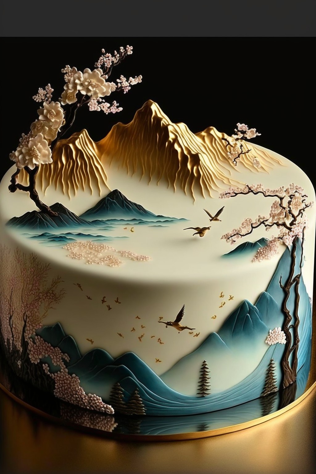 Guofeng Cake Chinese Romance