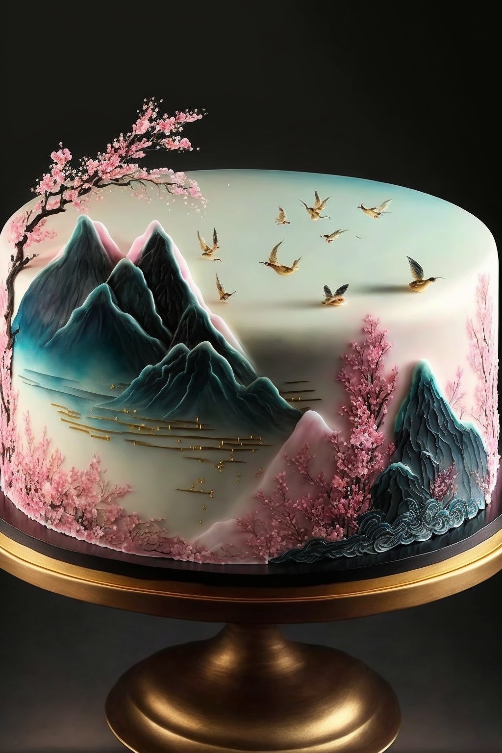 国风蛋糕中国人的浪漫