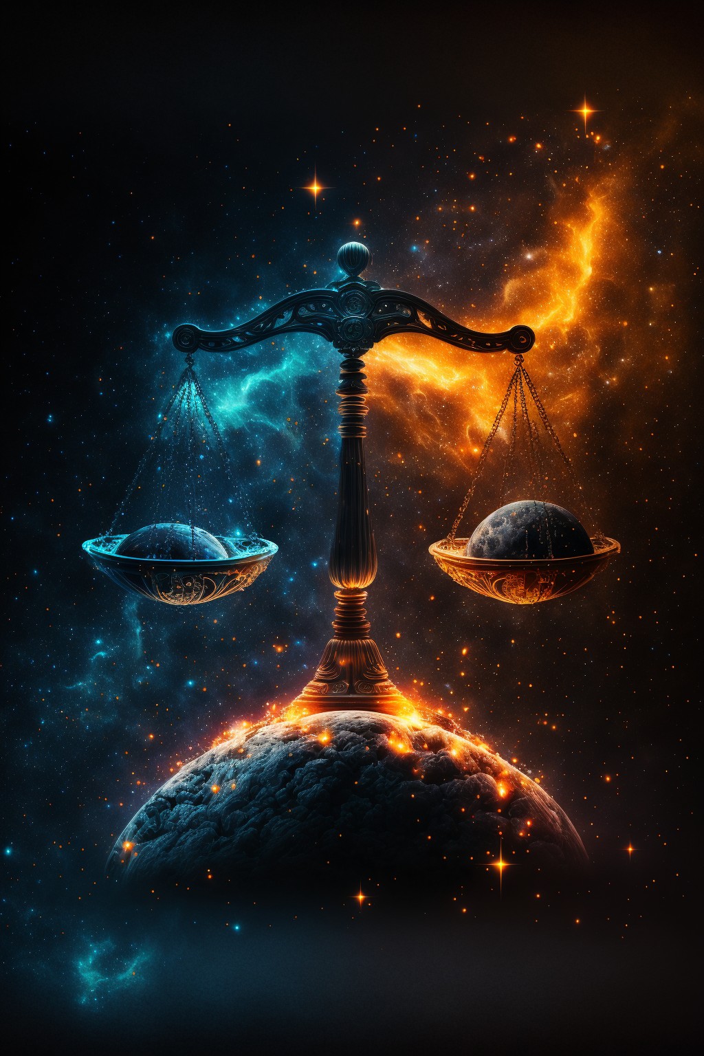 To whom is the balance of the universe tilted?