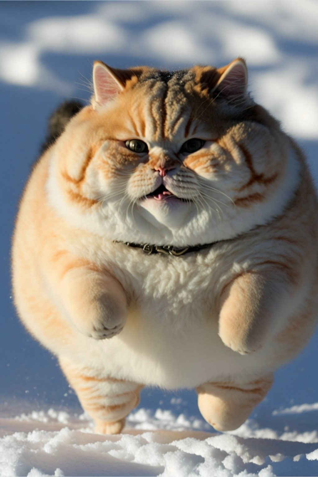 A cute big fat cat