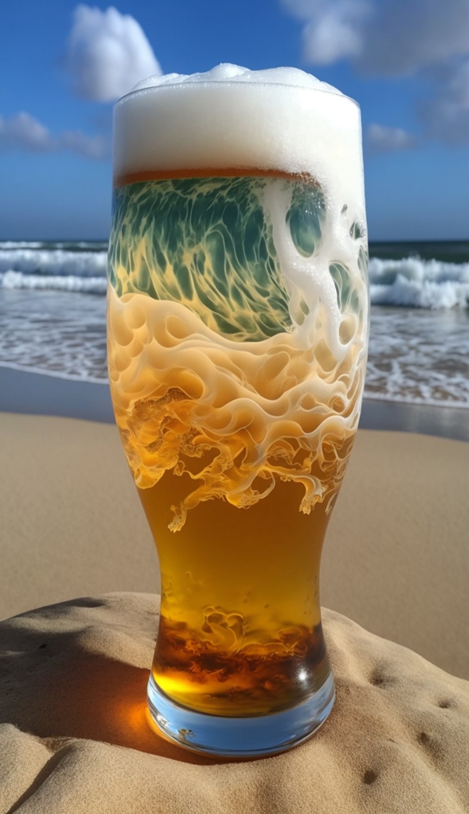 在啤酒里看海