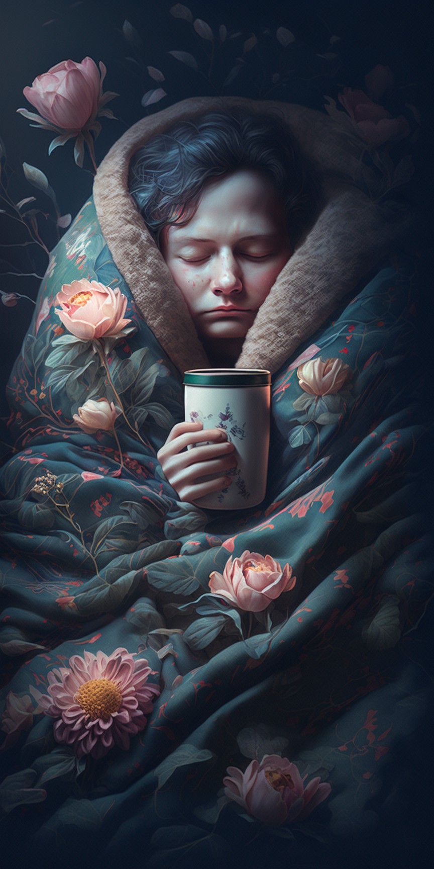 7 images of Conceptual image of sleep and dreams by Midjourney