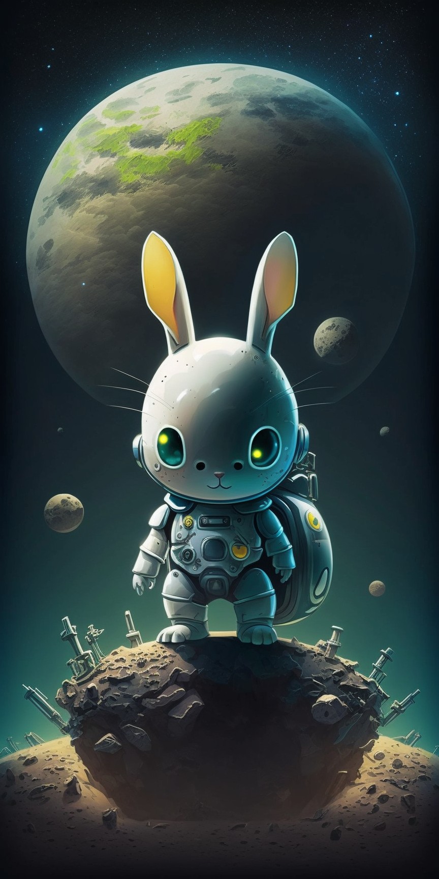 Moon Rabbit Robot