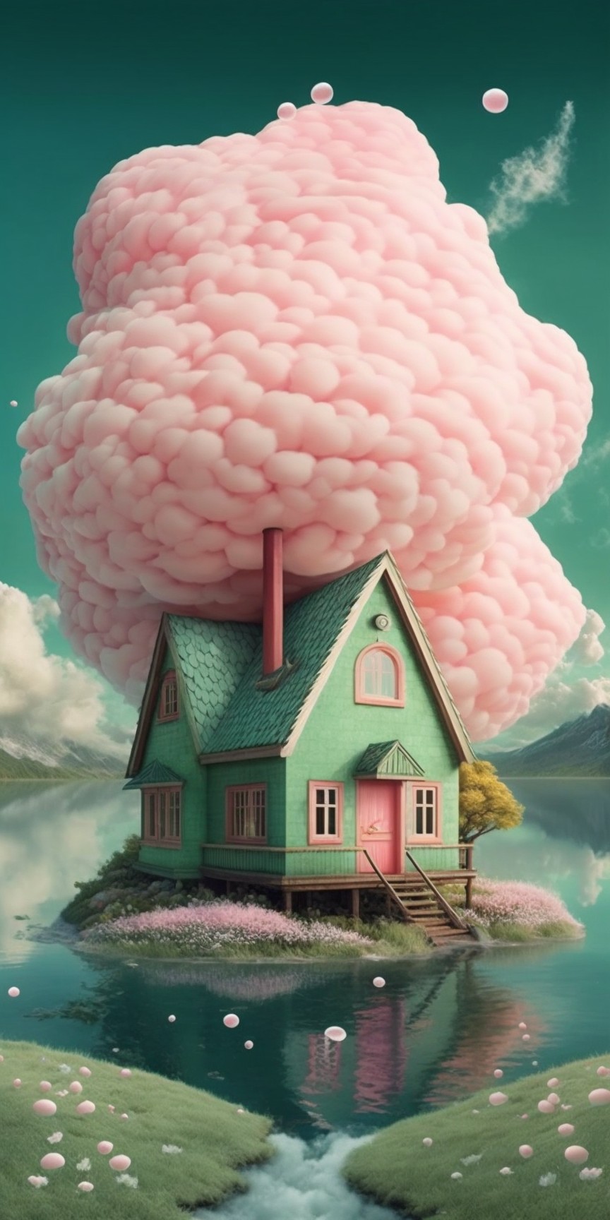 little house in the cloud
