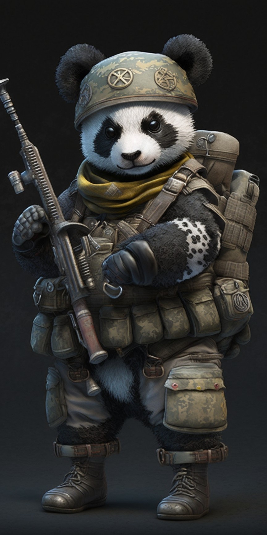 panda warrior